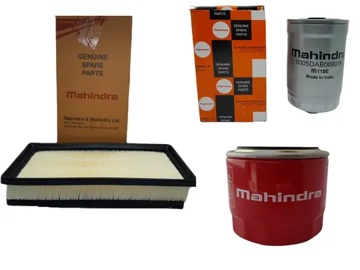 Pack Filtros Mantencion Mahindra Pick Up Original (3 Piezas)